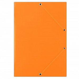 DONAU spisové desky s gumičkou, A4, lepenka, oranžové