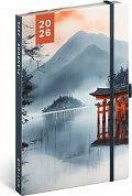 Diář 2026: Planbook - Japonsko, 13 x 21 cm
