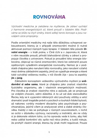 Náhled Vnitřní energie 7 čaker s mapami energetických meridiánů - Vesmírná harmonie, pět elementů, naslouchání vlastnímu tělu