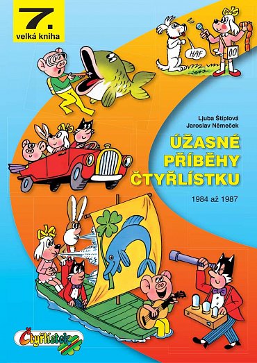 Náhled Úžasné příběhy Čtyřlístku z let 1984 - 1987 / 7. velká kniha