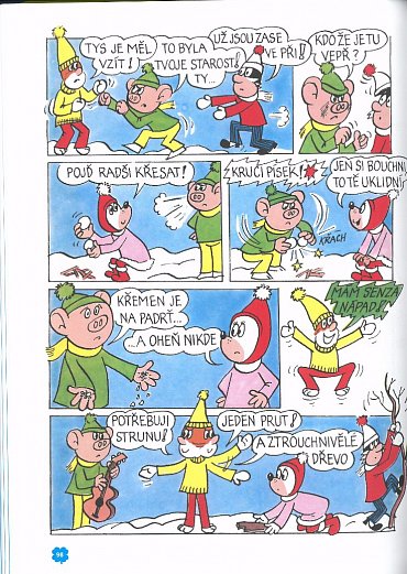 Náhled Skvělé příběhy Čtyřlístku z let 1976 - 1979 / 4. velká kniha