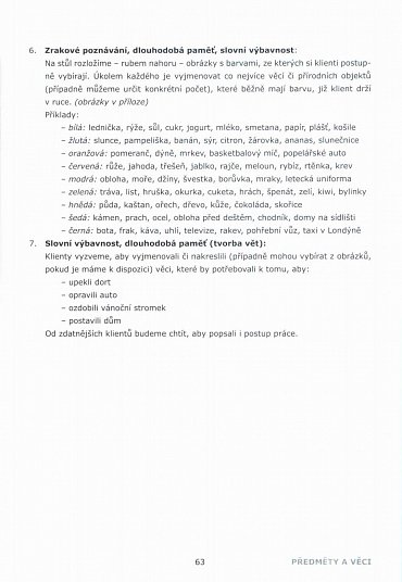 Náhled Dejme mozky dohromady - Skupinová kognitivní rehabilitace a reedukace jazykových funkcí