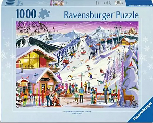 Puzzle Horský duch zimy 1000 dílků