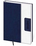 Diář 2026 denní A5 Classic - modro/bílá