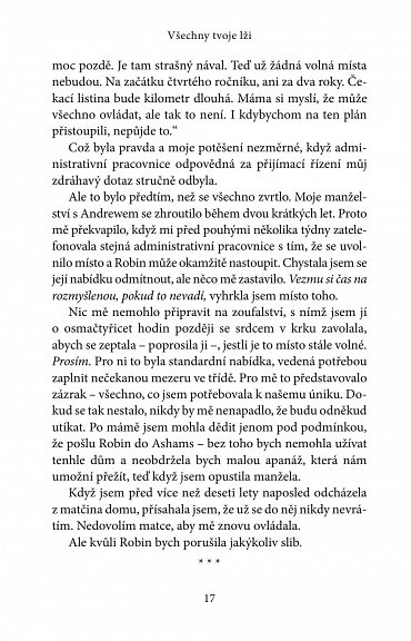 Náhled Všechny tvoje lži