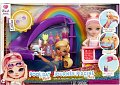 Rainbow High Sada s malou sestřičkou – bazén