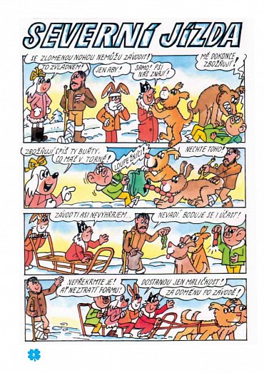 Náhled Zlaté příběhy Čtyřlístku z let 1992 - 1993 / 10. velká kniha