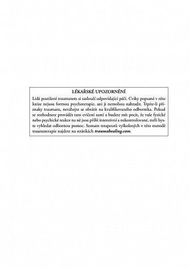 Náhled Léčba traumatu - Program probuzení moudrosti těla