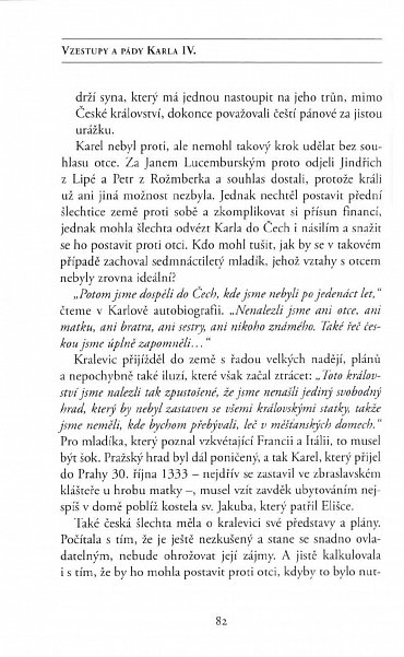 Náhled Vzestupy a pády Karla IV.