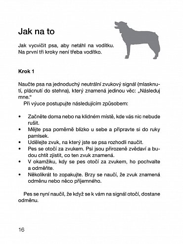 Náhled Tahání na vodítku