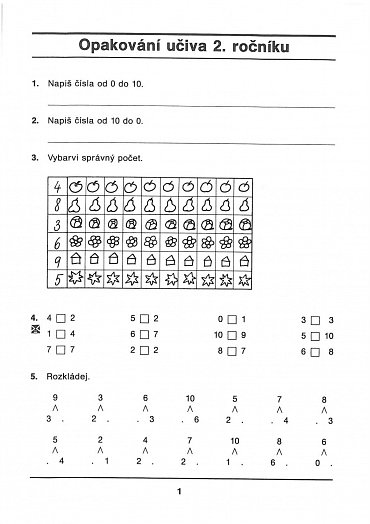Náhled Matematika pro 3. ročník - Pracovní sešit