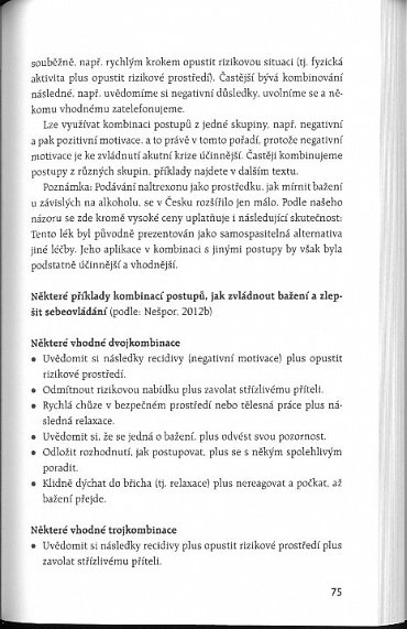 Náhled Sebeovládání - Stres, rizikové emoce a bažení lze zvládat!