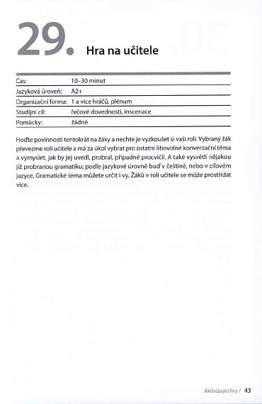 Náhled 111 nových her pro atraktivní výuku jazyků