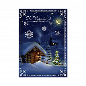 Hrací přání - Zasněžená chaloupka