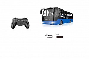 RC Autobus na dálkové ovládání modrý