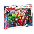 Clementoni Puzzle Briliant - Marvel 104 dílků