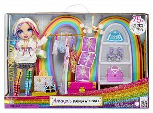 Rainbow High Šatník s panenkou