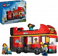 LEGO® City 60407 Červený dvoupodlažní vyhlídkový autobus