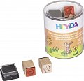 HEYDA Sada dřevěných razítek - jaro