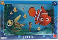 Nemo a želva - rámové puzzle 15 dílků