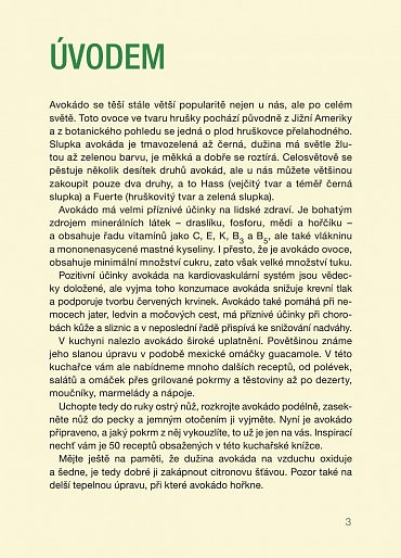 Náhled Avokádo - 50 skvělých receptů z nejzdravějšího ovoce světa