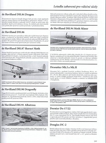 Náhled Britská vojenská letadla 2. světové války