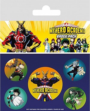 My Hero Academia - set odznaků