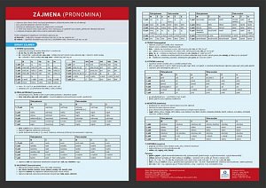 Zájmena - Přehledová tabulka učiva