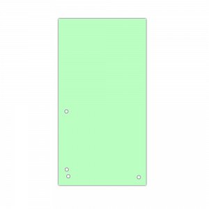 DONAU rozlišovací pruhy, 235 x 105 mm, karton, zelené