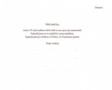 Náhled Babičce s láskou