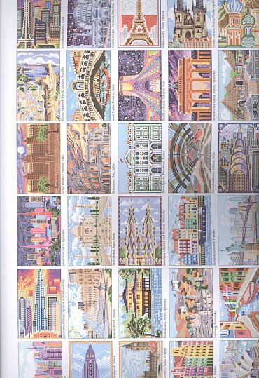 Náhled Omalovánky Pixel Art Města - 30 pokladů architektury