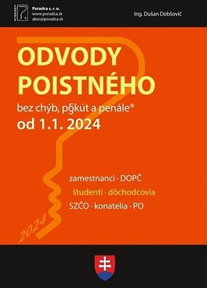Odvody poistného od  1. 1. 2024
