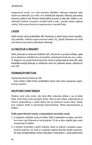 Náhled Akupresura a přírodní prostředky v první pomoci některých náhlých stavů a onemocnění