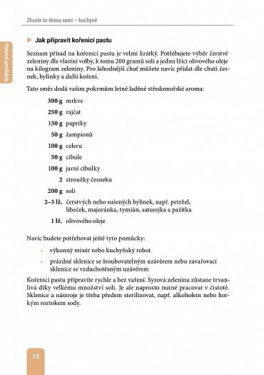Náhled Zkuste to doma sami – kuchyně. 137 zdravějších alternativ ke kupovaným výrobkům, s nimiž ušetříte peníze i životní prostředí