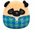 Squishmallows Mops ve flanelové košili Prince 30 cm