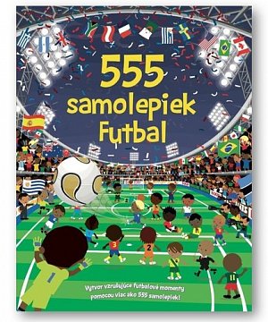 555 samolepiek Futbal