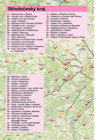 Náhled Rozhledny České republiky