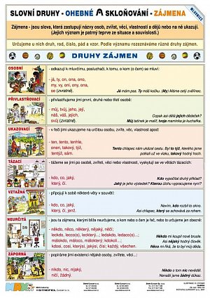 Slovní druhy - Zájmena