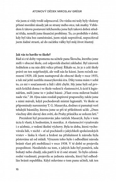 Náhled Atomový dědek Miroslav Grégr: Se skromností sobě vlastní
