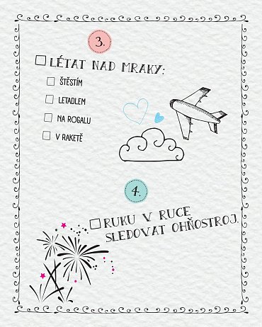 Náhled 150 věcí, které musíte společně zažít - Bucket list pro novomanžele