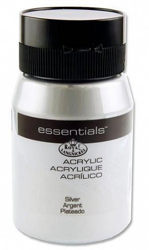 Royal & Langnickel Akrylová barva 500ml SILVER