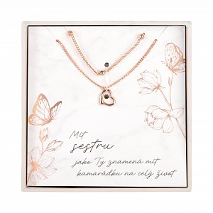 Dvojitý náhrdelník - Sestra