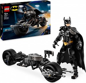 LEGO® DC Batman™ 76273 Sestavitelná figurka: Batman™ a motorka Bat-Pod