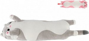 Kočka/Kočička ležící plyš 50x15cm 3 barvy