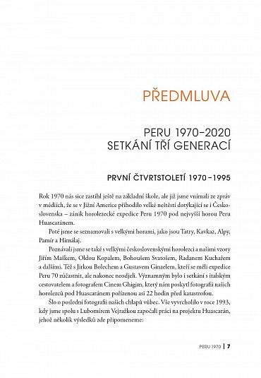 Náhled Peru 1970 - Čeští horolezci pod Huascaránem