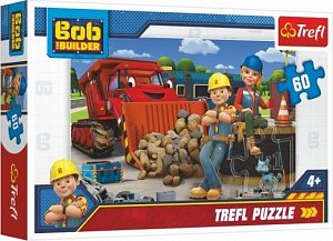 Trefl Puzzle Bořek Stavitel a Wendy / 60 dílků