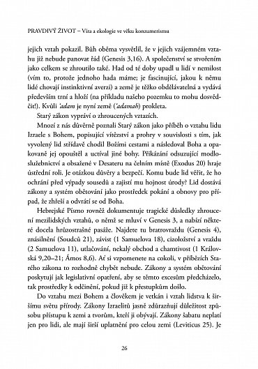 Náhled Pravdivý život - Víra a ekologie ve věku konzumerismu
