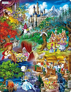 Puzzle Pohádky bratří Grimmů