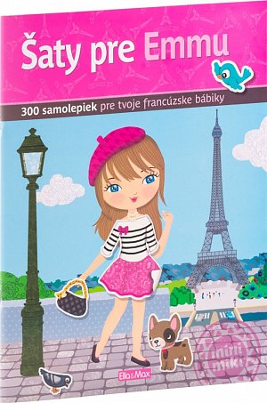 Šaty pre EMMU – Kniha samolepiek     