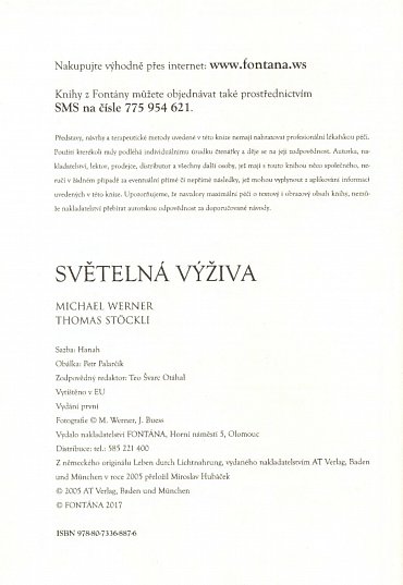 Náhled Světelná výživa